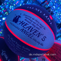 Custom pu luminous leuchtet Basketball hoch